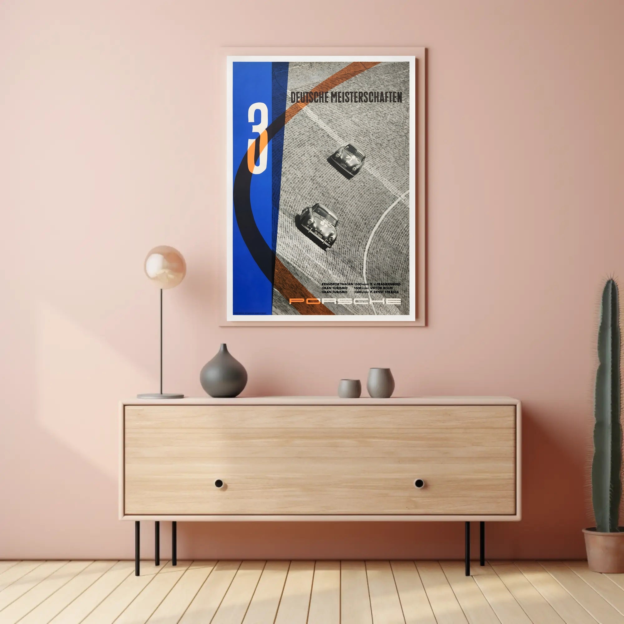 Deutsche Meisterschaften Racing Poster