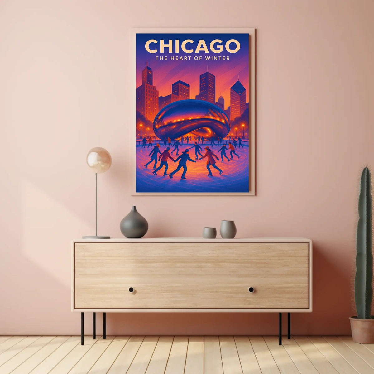 Chicago The Heart Of Winter Poster
