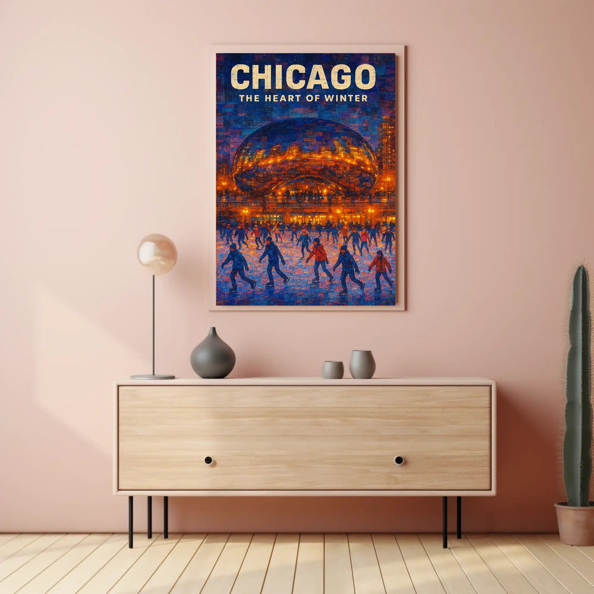 Chicago The Heart of Winter Poster