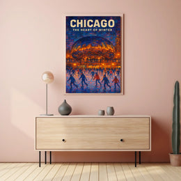 Chicago The Heart of Winter Poster