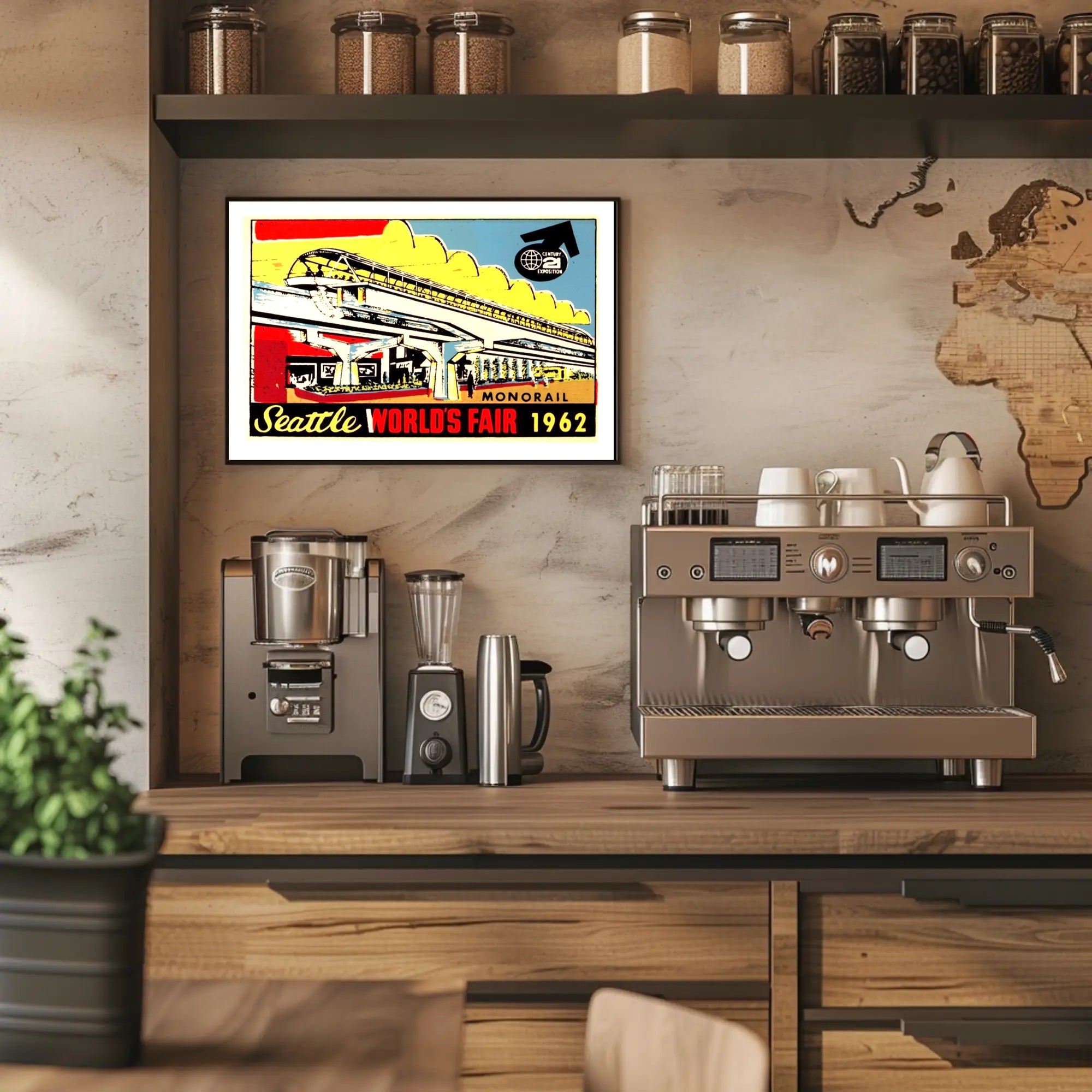 Seattle World's Fair 1962 Poster