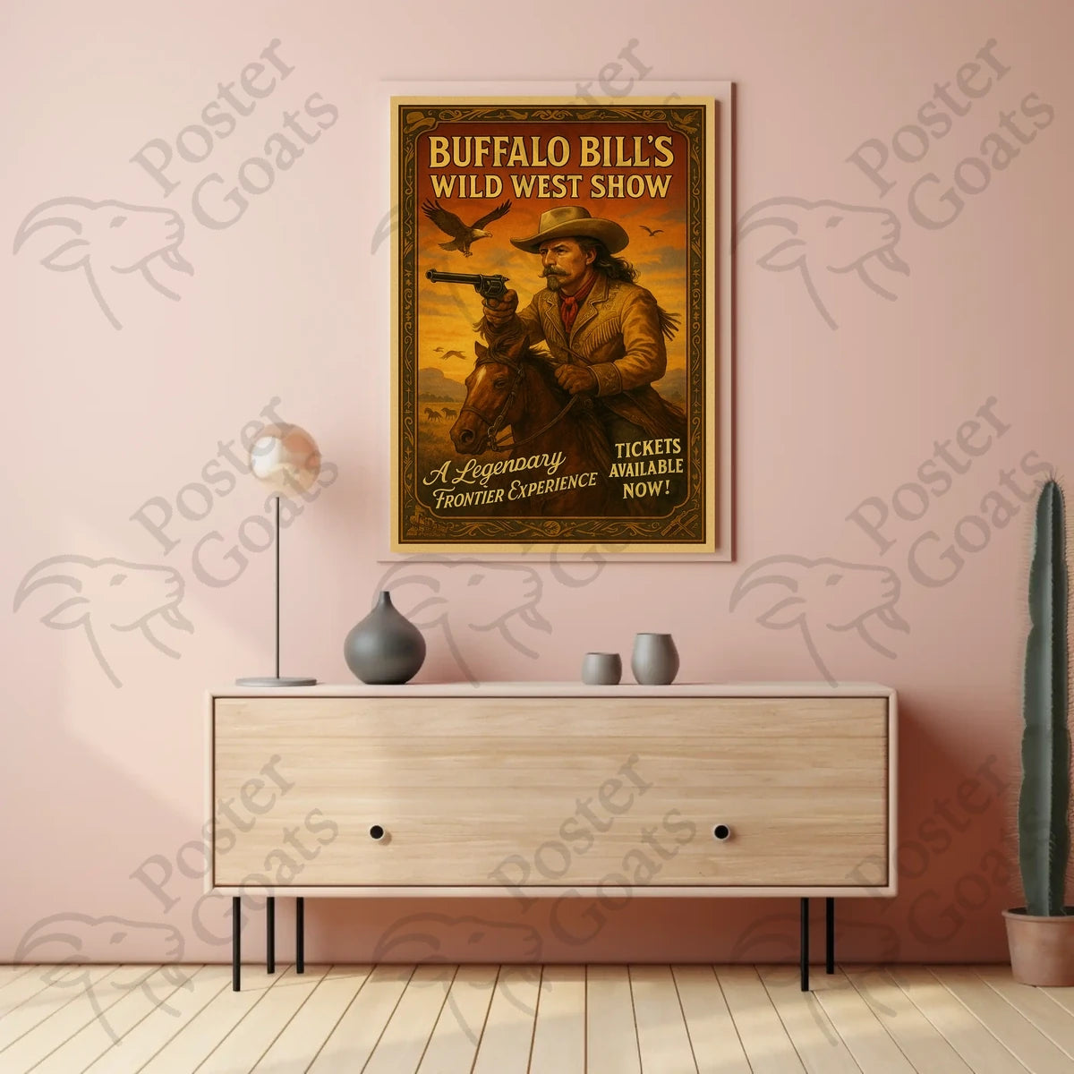 Buffalo Bill’s Wild West Vintage Cultural or Heritage Poster
