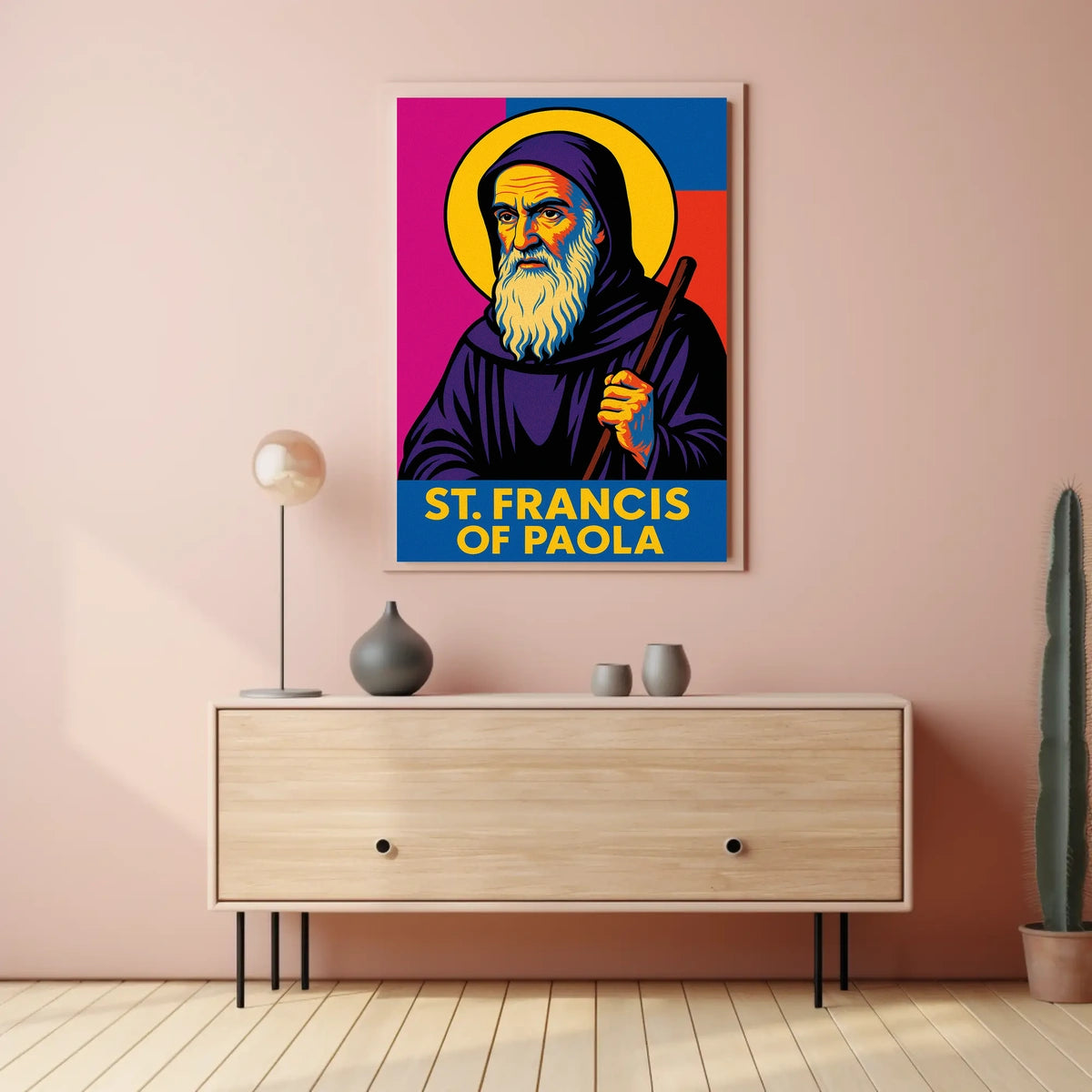 St. Francis of Paola Poster