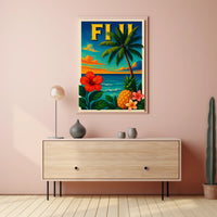 Tropical Paradise Poster
