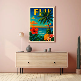 Tropical Paradise Poster