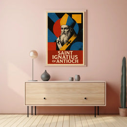 Saint Ignatius of Antioch Religious Art Poster
