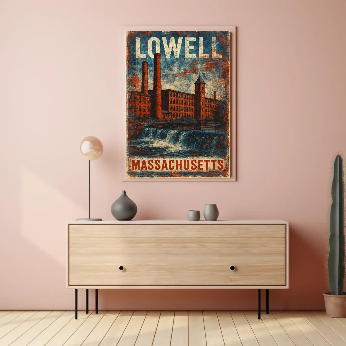 Lowell, Massachusetts Poster