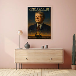 Jimmy Carter 39th President Poster