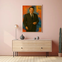 Sophisticated Man Suit Abstract, Artistic, or Pop Culture Poster