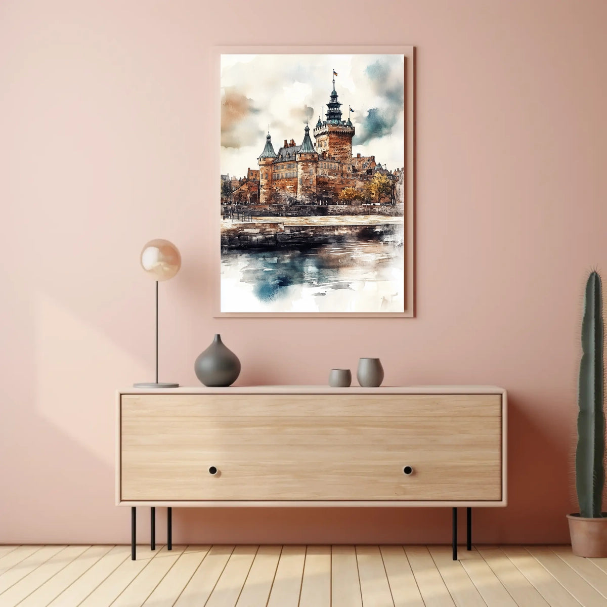 Denmark Kronborg Castle Helsingor View Poster