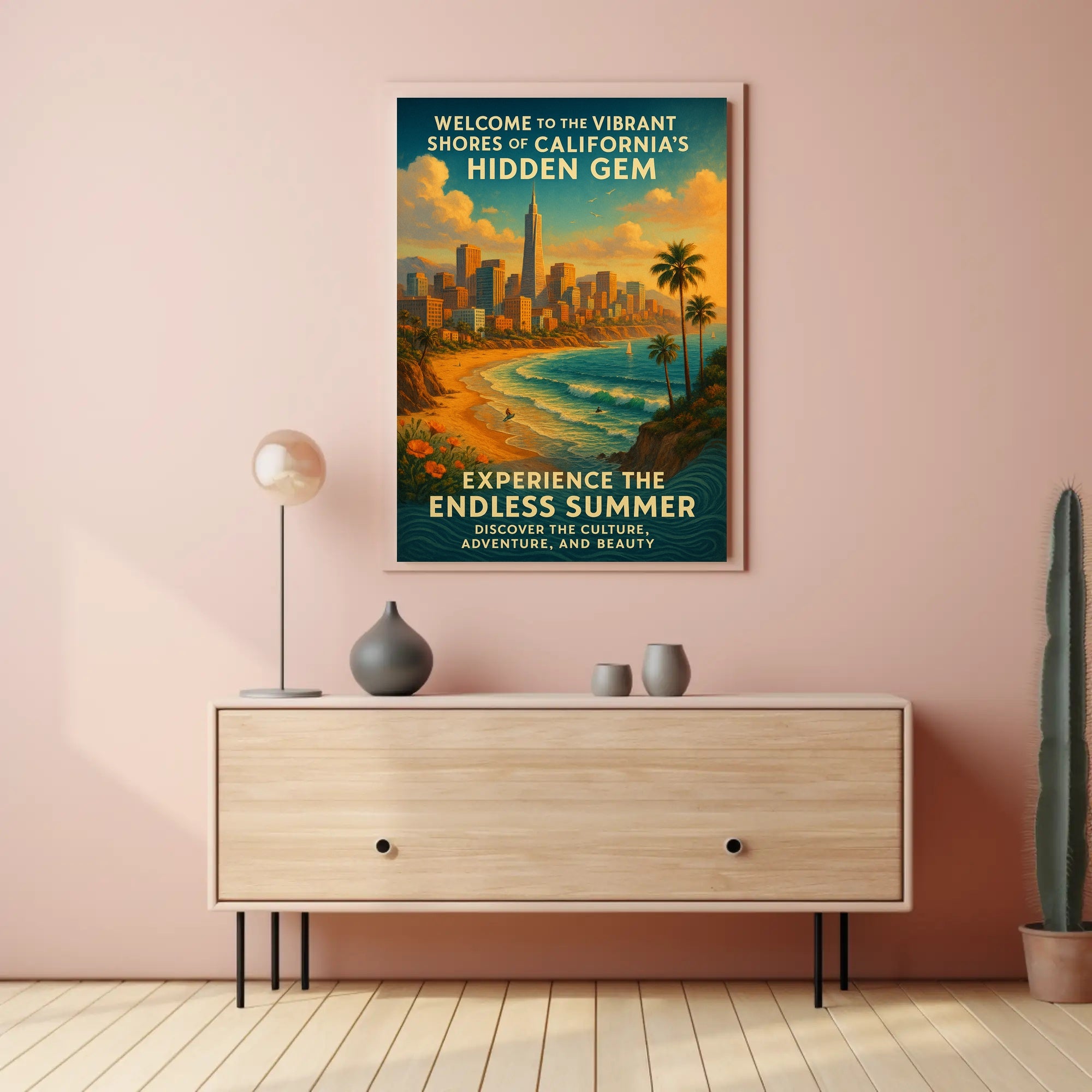 Californias Hidden Gem Poster PosterGoat
