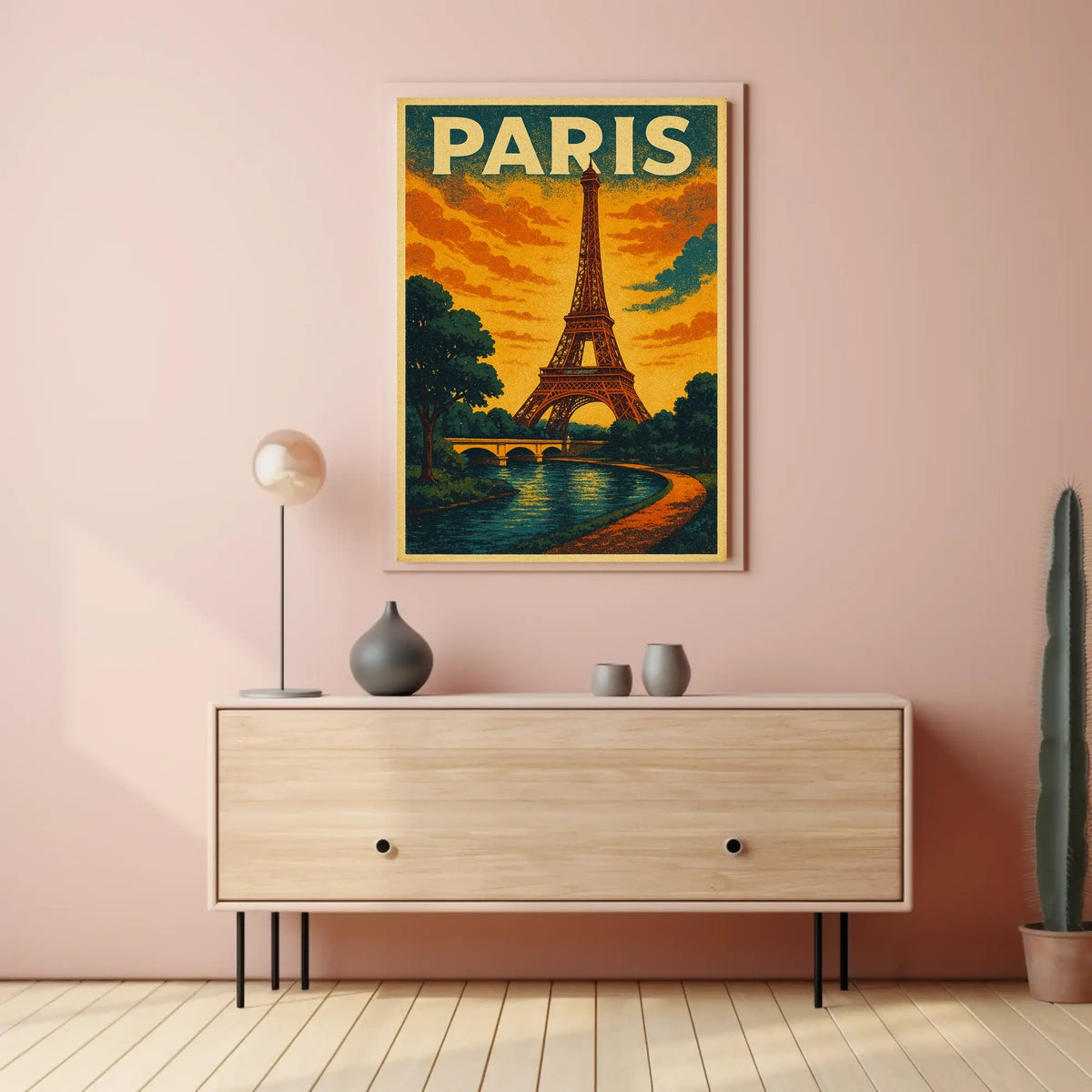 Paris Travel Poster
