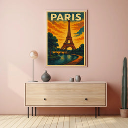 Paris Travel Poster