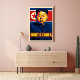 North Korea Leader Poster