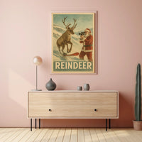 Reindeer Adventure Poster