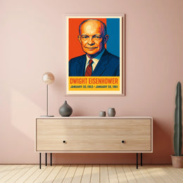 Dwight Eisenhower Presidential Tenure Poster