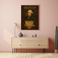 James McClurg Architect of Ideas Poster