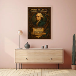 James McClurg Architect of Ideas Poster