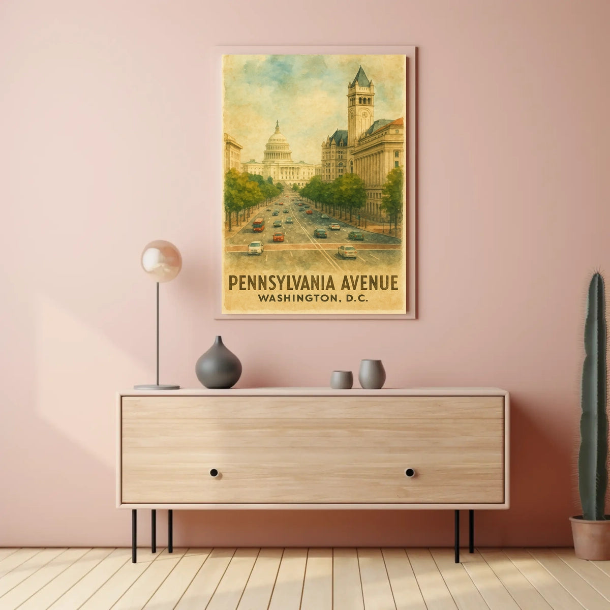 Pennsylvania Avenue Washington, D.C Poster