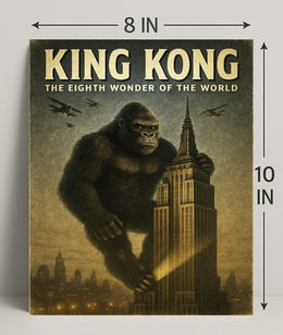 King Kong The Eighth Wonder of the World Poster PosterGoat