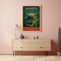 Amadiya Home to the Three Wise Men Poster