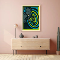 The Musical Elephant Poster