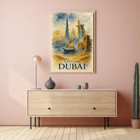 Discover the Wonders of Dubai Description Immerse yourself in Poster