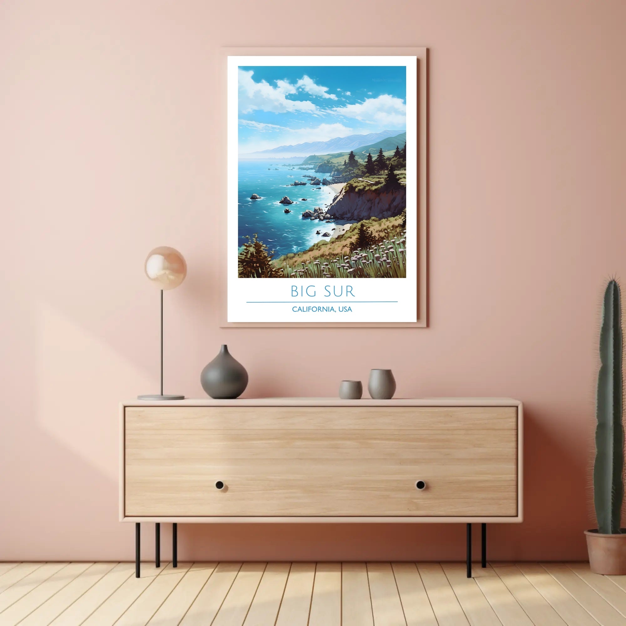 Big Sur Scenic Poster