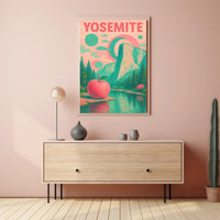 Yosemite Dreamscape Scenic Wanderlust Poster