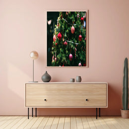 Festive Christmas Tree Poster