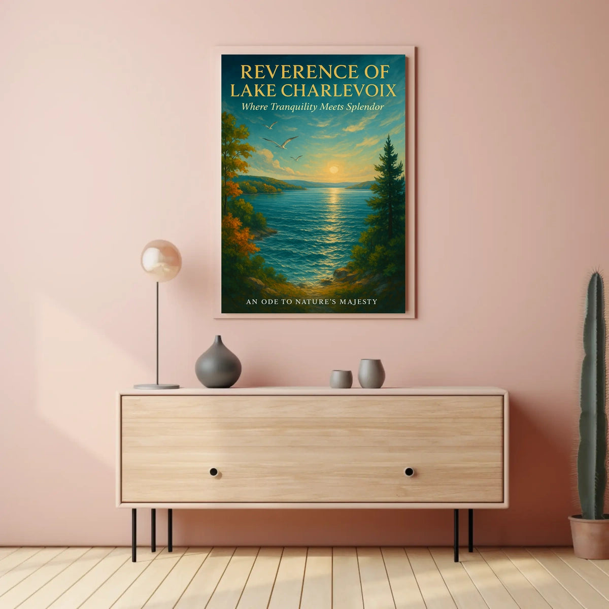 Reverence Of Lake Charlevoix Poster
