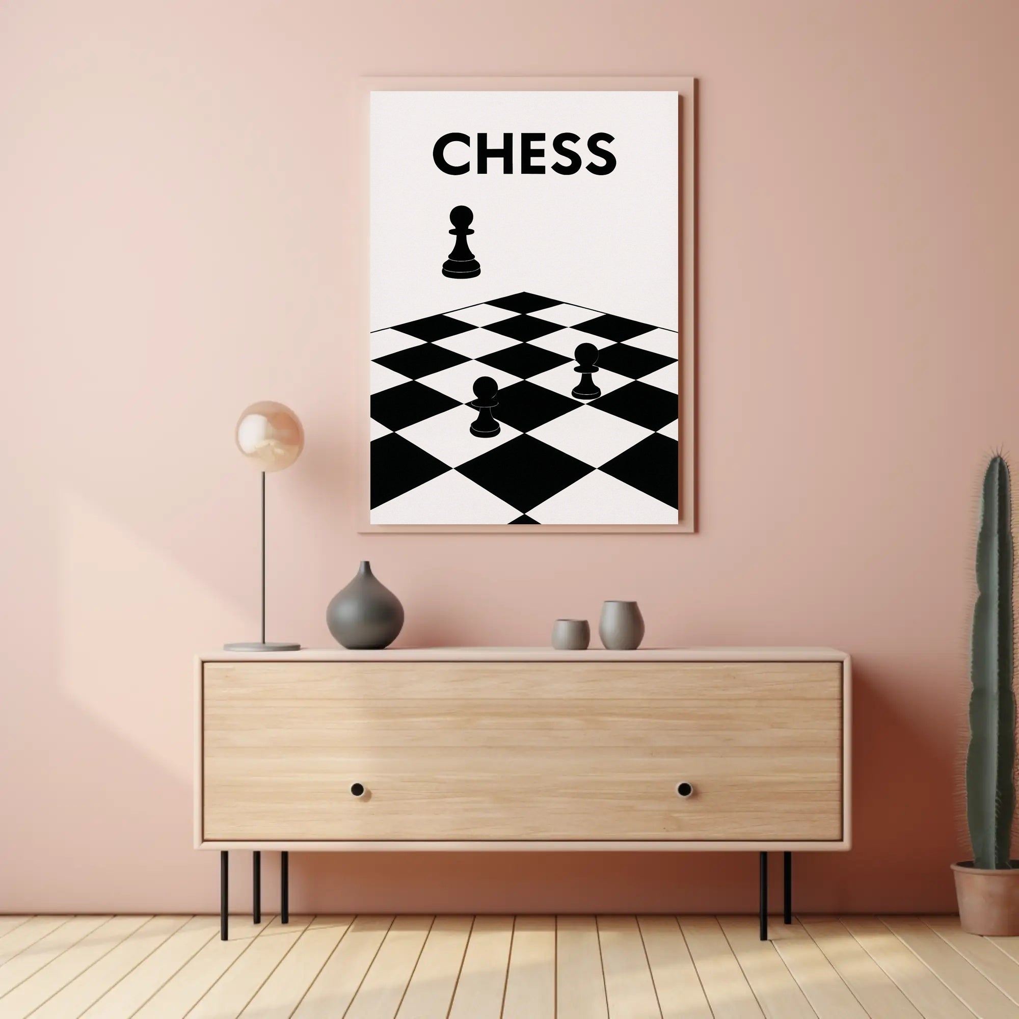 Chess Strategy Poster PosterGoat