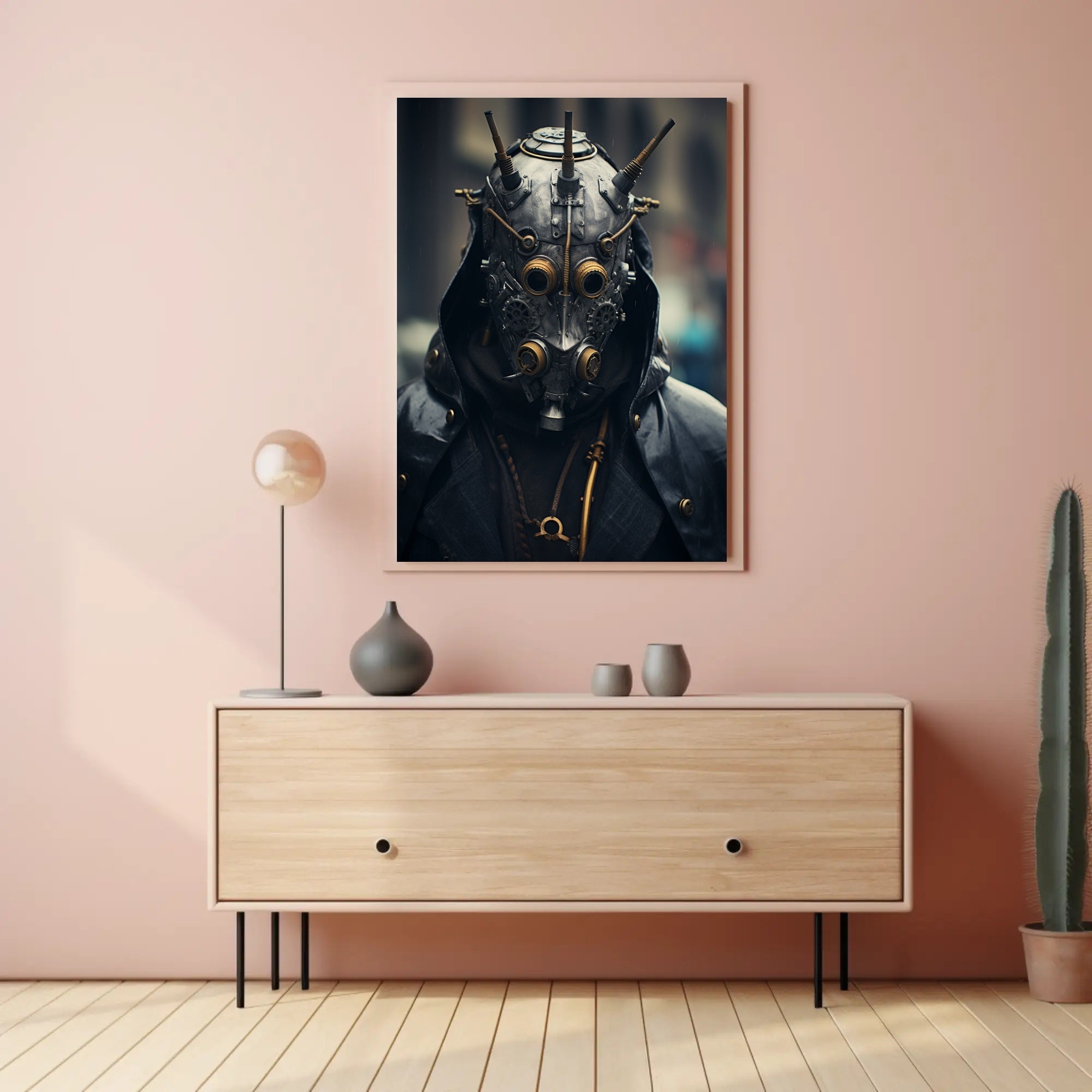 Steampunk Sentinel Poster PosterGoat