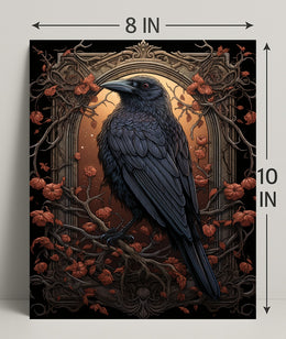The Enigmatic Raven Poster