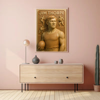 Jim Thorpe Tribute Poster