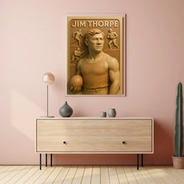 Jim Thorpe Tribute Poster