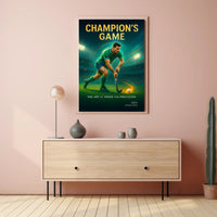 Champion's Game Sports Poster PosterGoat
