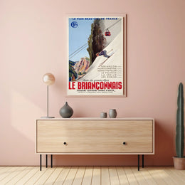 Le Briançonnais Winter Sports And Poster
