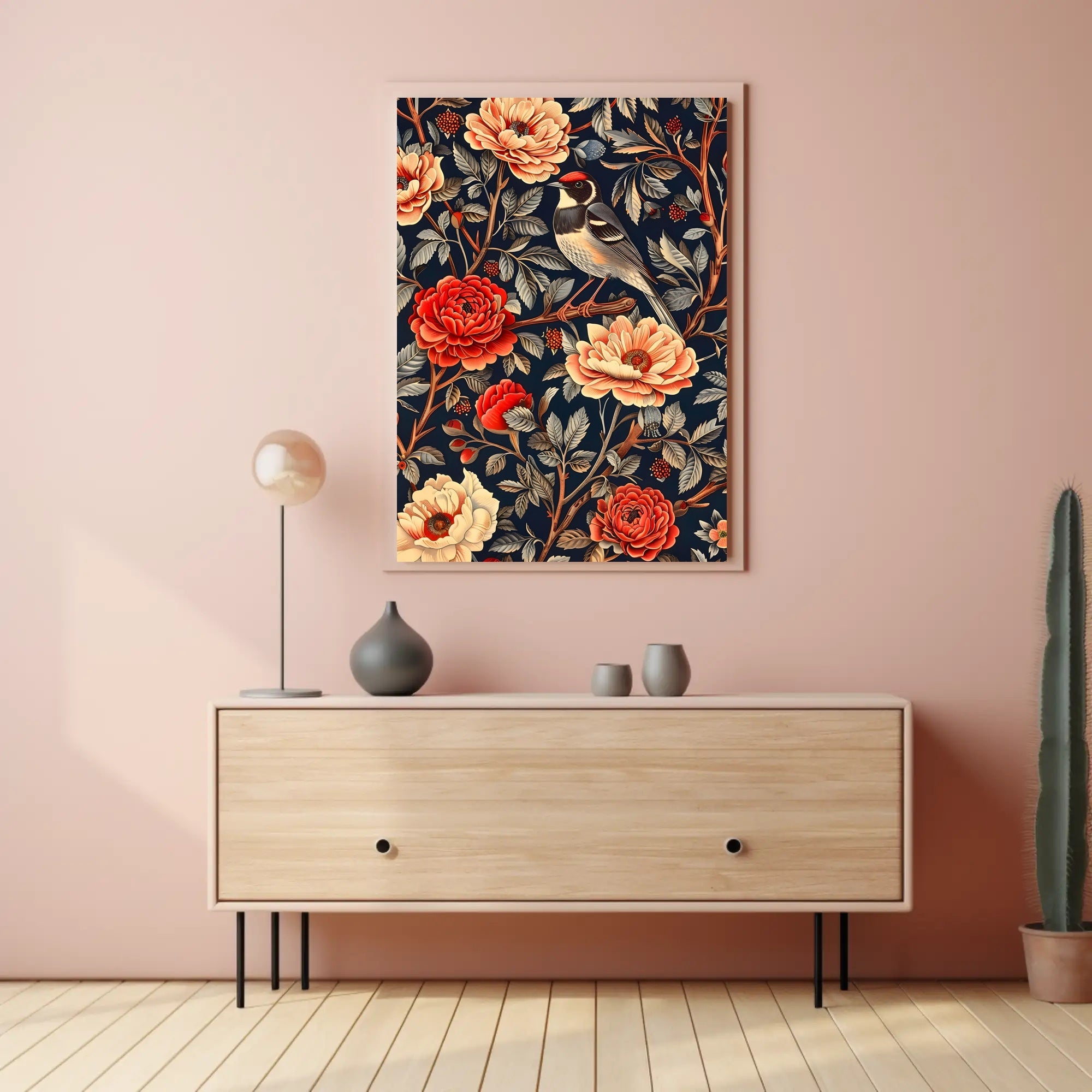 Nature's Harmony Floral Poster Print