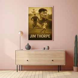Jim Thorpe A Legendary Athlete Poster