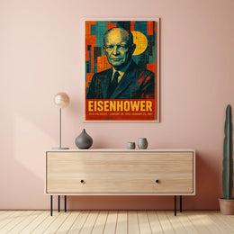 Dwight D. Eisenhower 34th President Poster