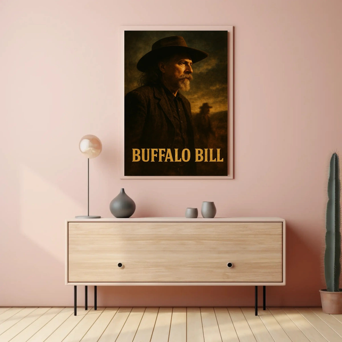 Buffalo Bill Iconic Western Cultural Heritage Poster