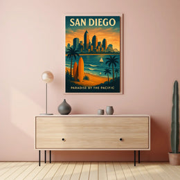 San Diego Paradise By The Pacific Poster