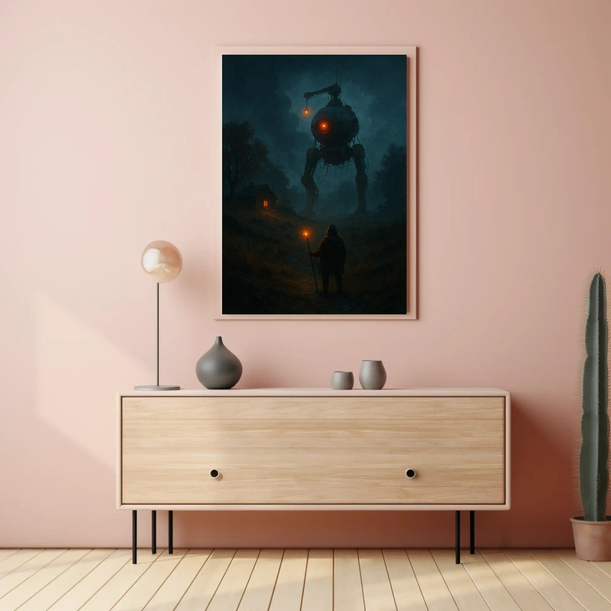 The Encounter In The Dark Poster
