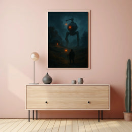 The Encounter In The Dark Poster