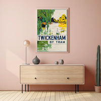 Twickenham By Tram Poster