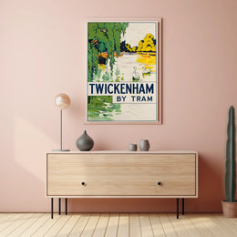 Twickenham By Tram Poster