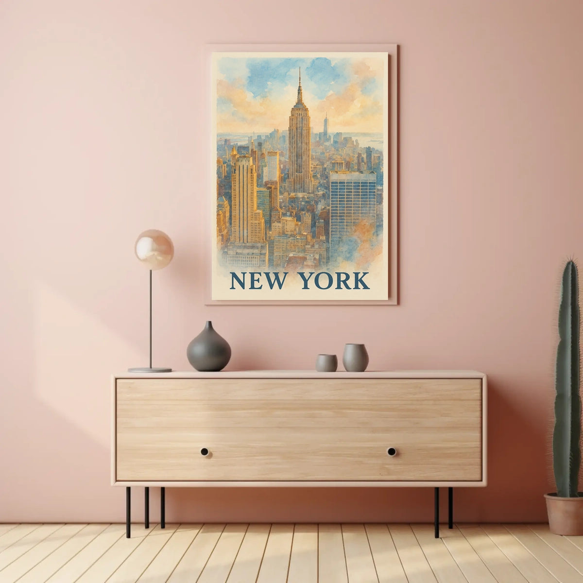 New York Skyline Poster