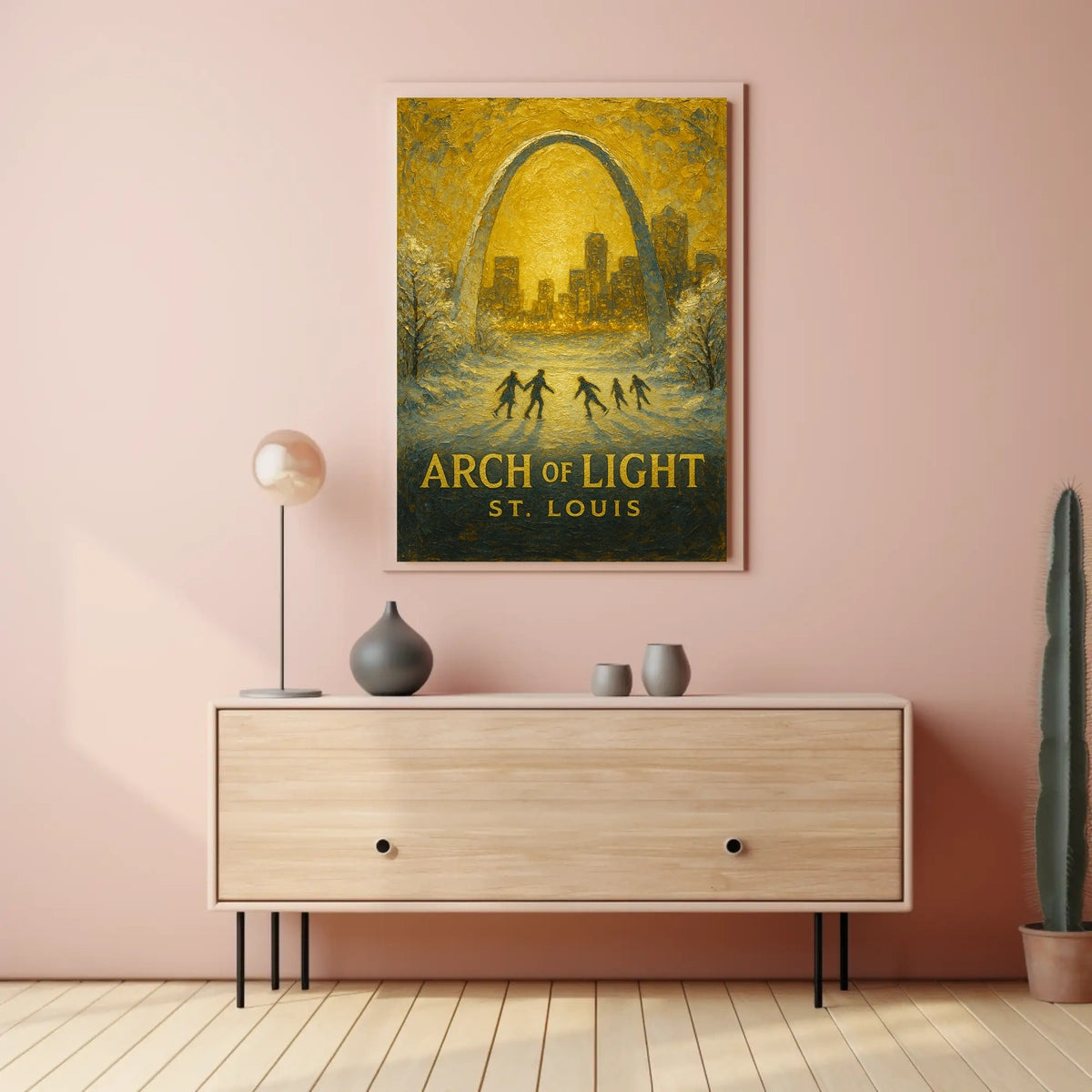 Arch Of Light St. Louis Poster