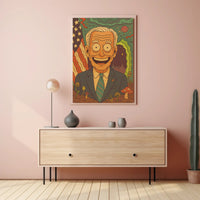 Cosmic Presidential Portrait Poster PosterGoat